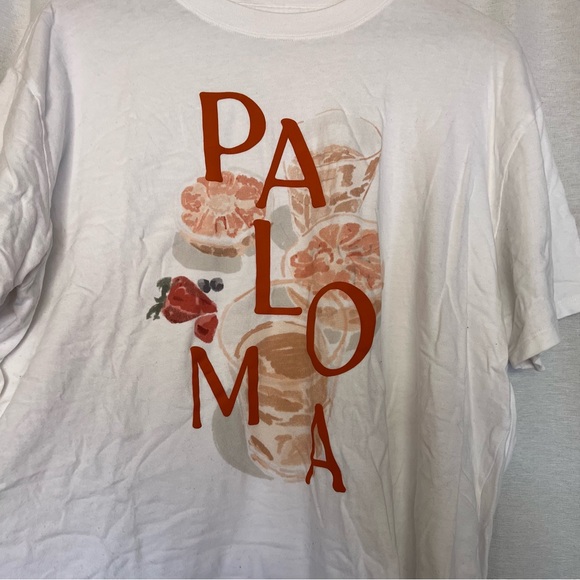 Abercrombie & Fitch White Boyfriend Tee - Picture 2 of 3